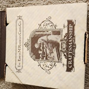 The Edwin M Knowles China Co. Plate